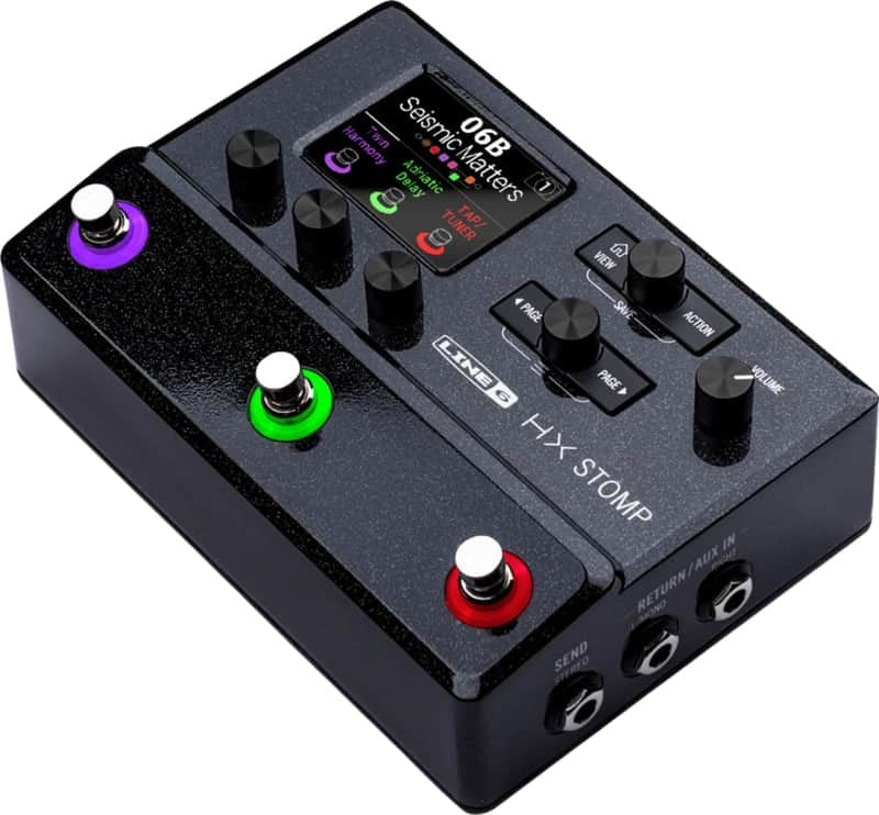 Line 6 HX Stomp Multi-Effects Pedal, Black