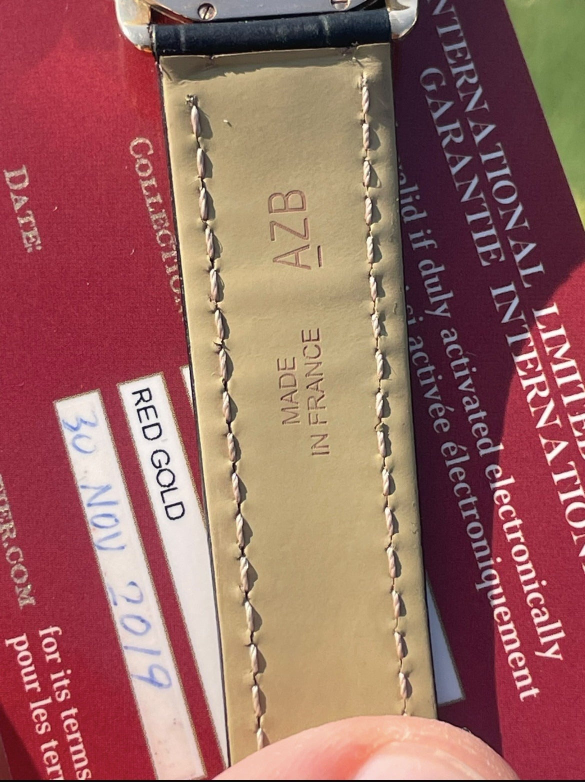 Cartier Ronde LC Rose Gold Years 2019 Watch And Card Ref 2886