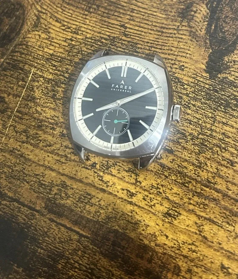 Farer Benham Black Watch Swiss Made Manual Wind