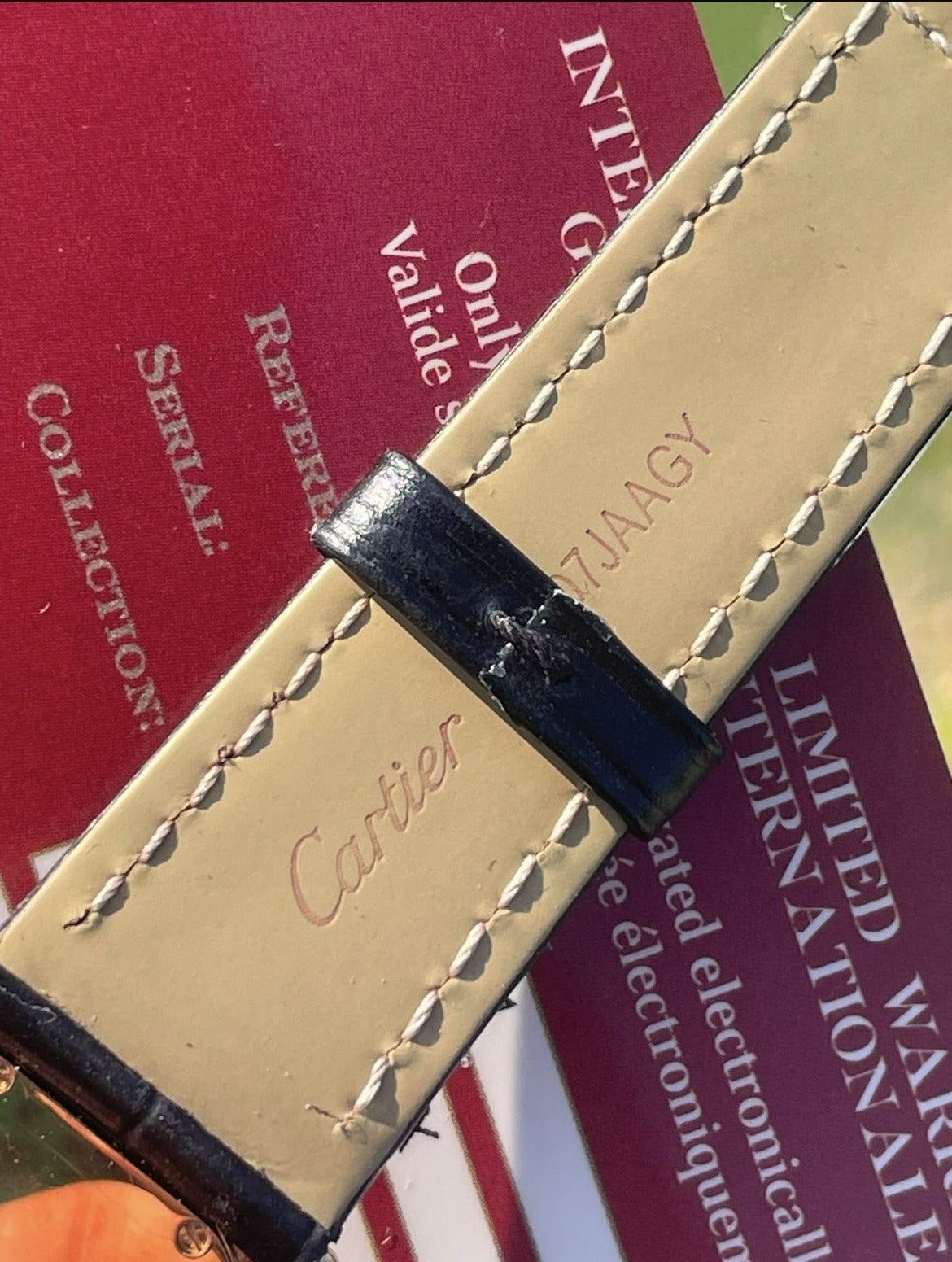 Cartier Ronde LC Rose Gold Years 2019 Watch And Card Ref 2886