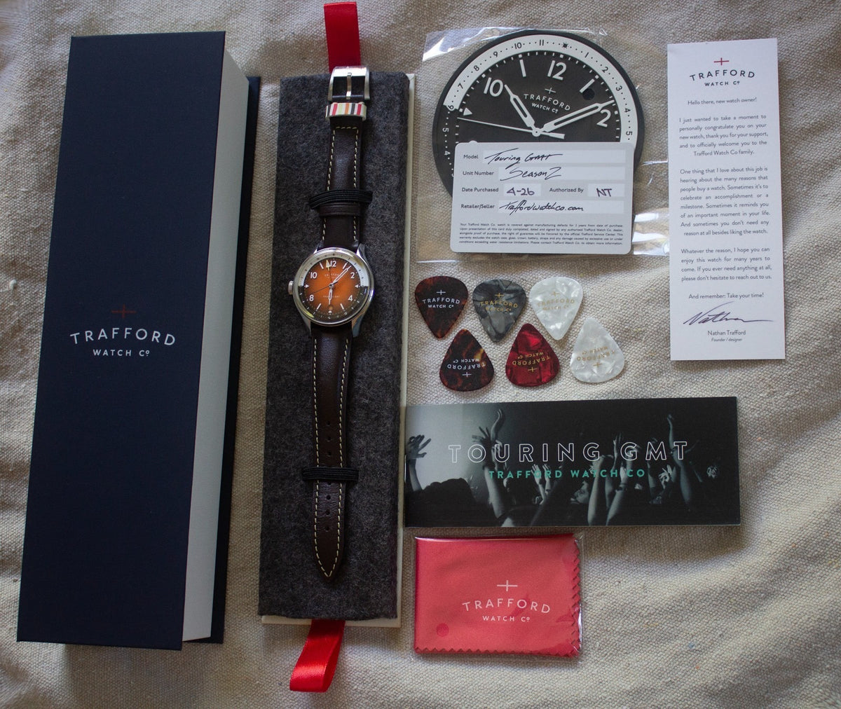 Trafford Touring GMT Season Two / Lefty \with Box and Accessories