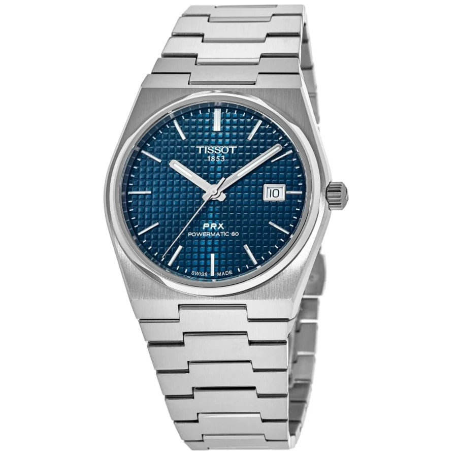 New Tissot PRX Powermatic 80 Automatic Blue Men's Watch T137.407.11.041.00