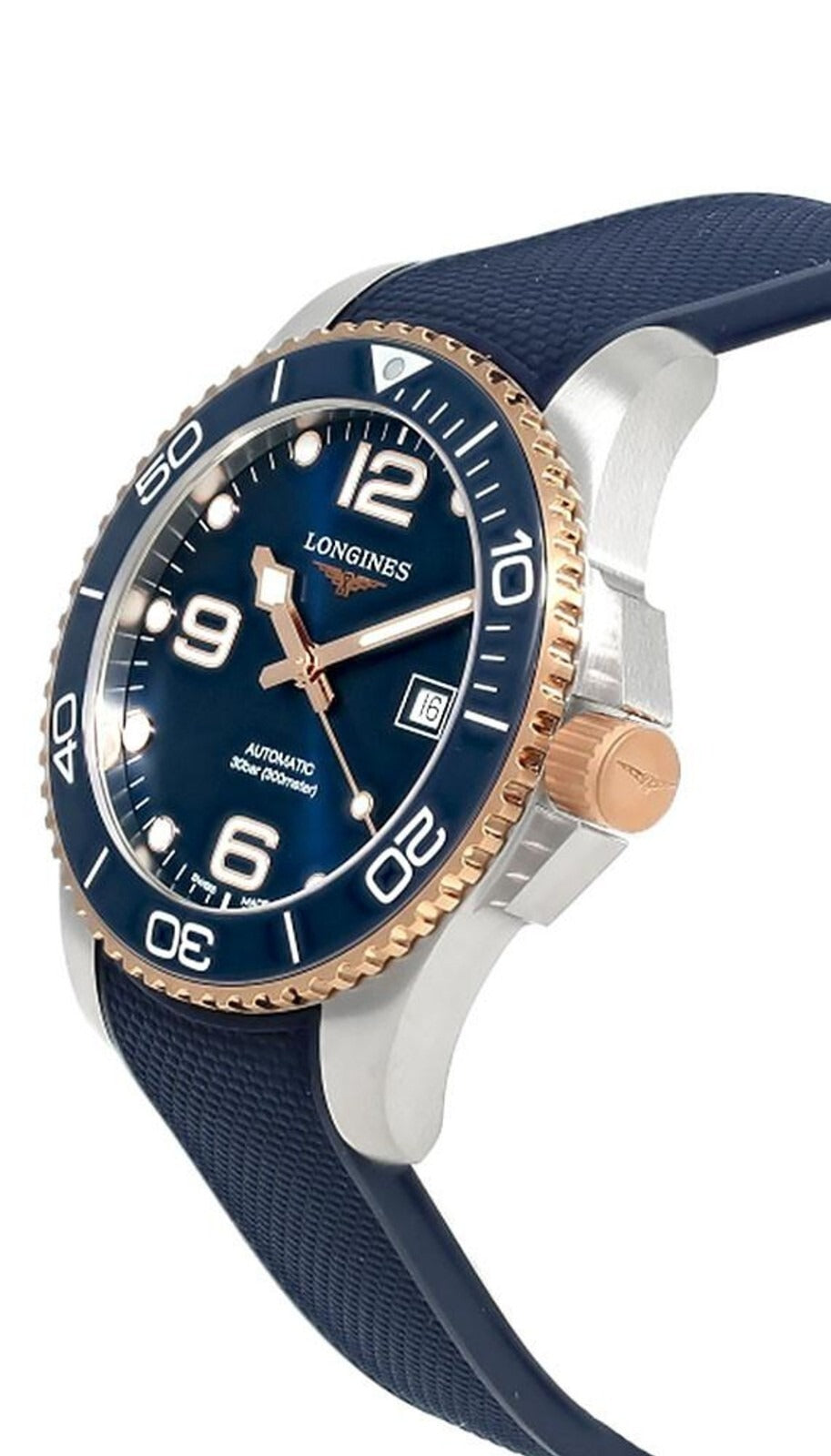 Longines Hydroconquest Automatic 41mm Blue Dial Men's Watch L3.781.3.98.9