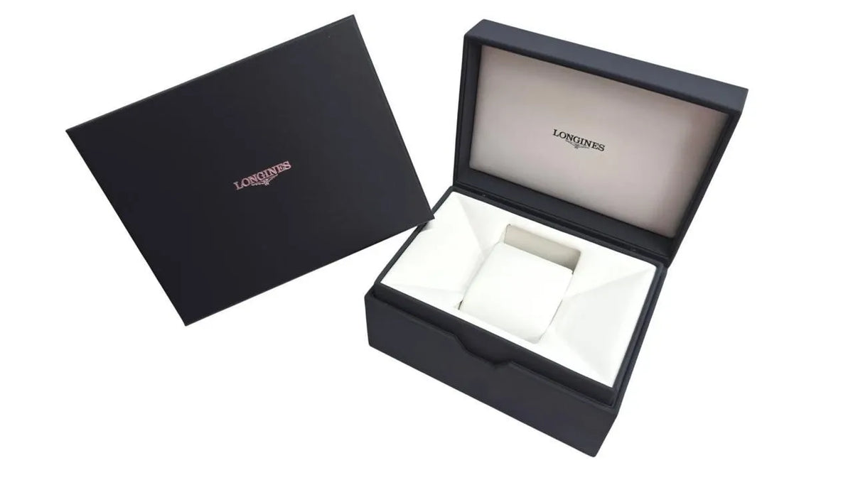 New Longines Mens HydroConquest GMT Automatic 41 Brown Dial Watch L3.790.4.66.2