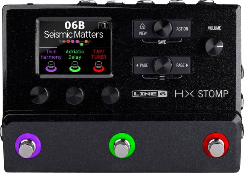Line 6 HX Stomp Multi-Effects Pedal, Black