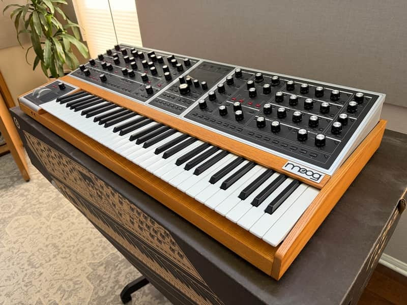 Moog One 16-Voice 61-Key Polyphonic Analog Synthesizer 2018 - Present - Black/Ash